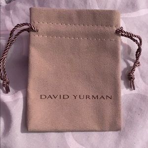 Authentic David Yurman Jewelry Pouch